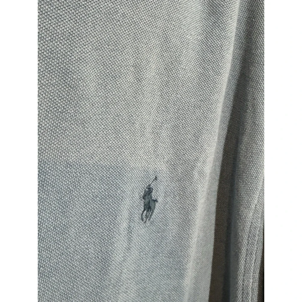 Polo Ralph Lauren Shirt Mens 4XB Blue‎ Short Sleeve Preppy Logo  No Collar